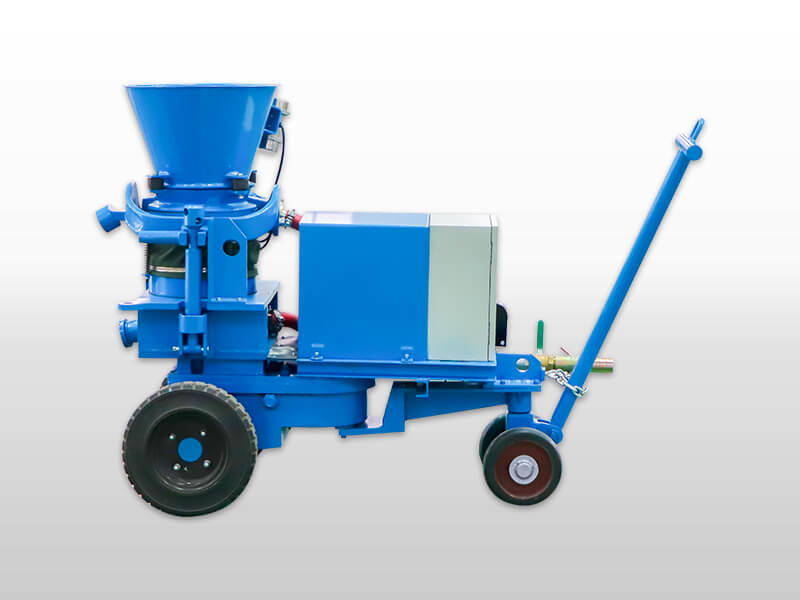 dry mix gunning machine for refractory