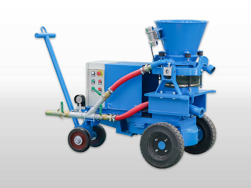 dry mix gunning machine
