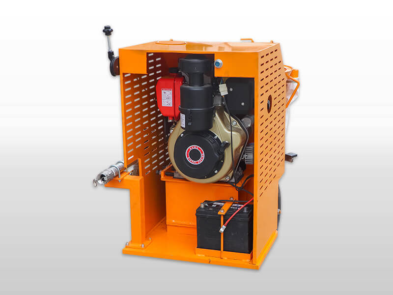 diesel driven refractory gunning machine