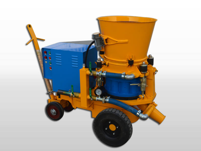 refractory gunite machine