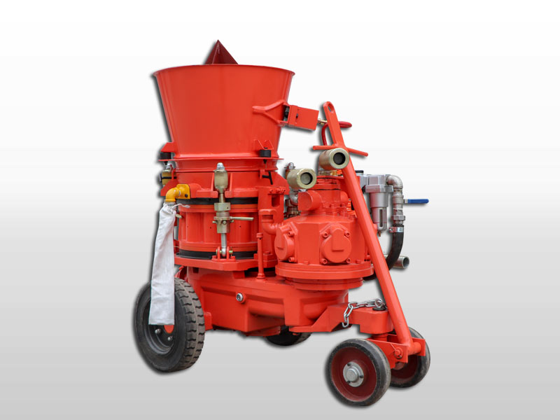 refractory gunite machine for cement industry