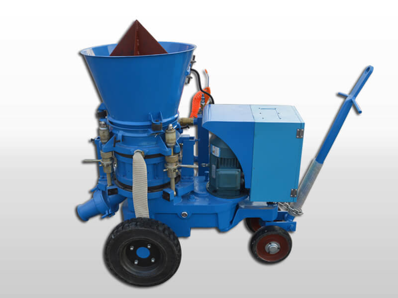 Refractory gunning machine