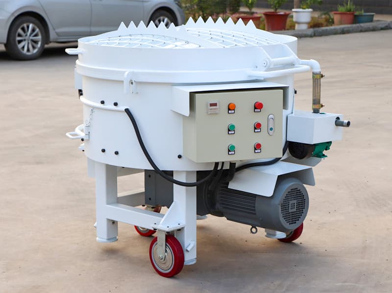 100kg refractory pan mixer