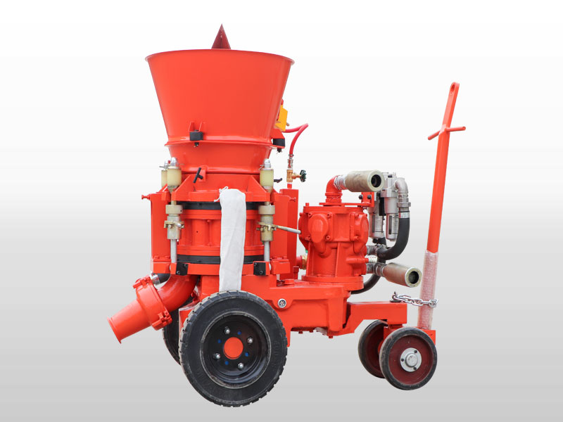 dry mix gunite machine