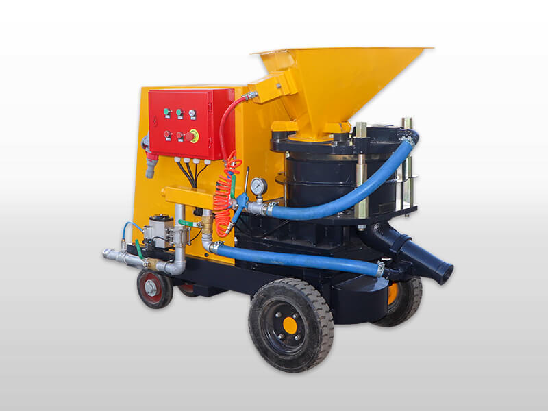 wet and dry concrete conveying machine 