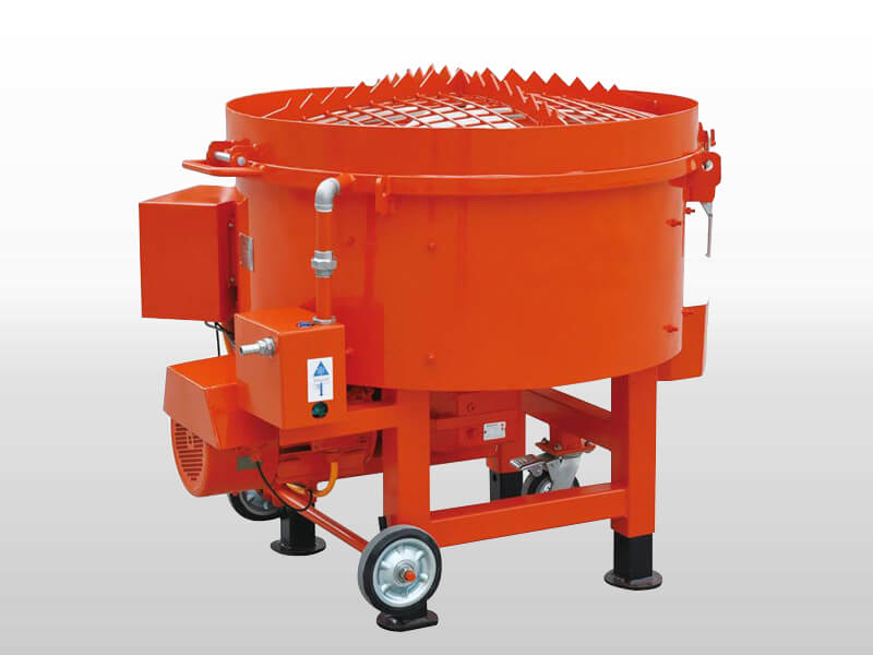 refractory pan mixer