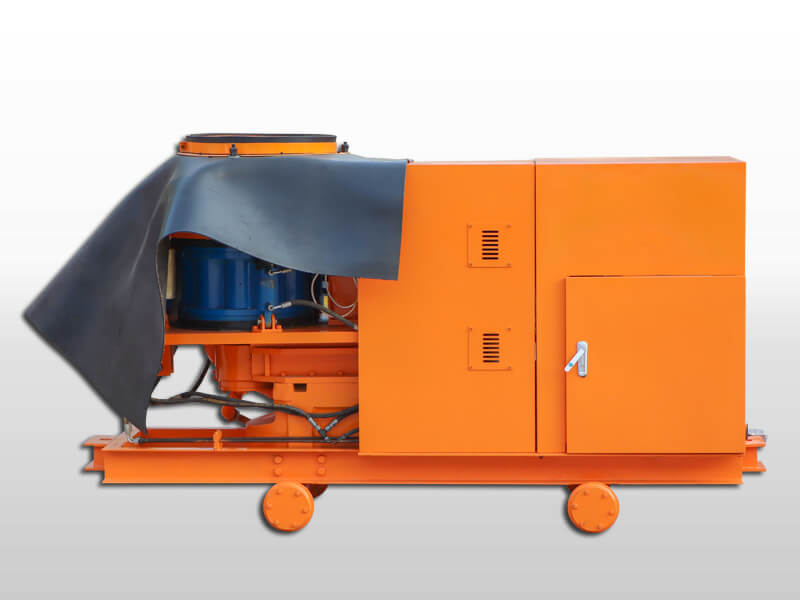 concrete spraying machine for tunnel boring machine