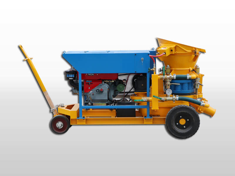 diesel engine shotcrete machine