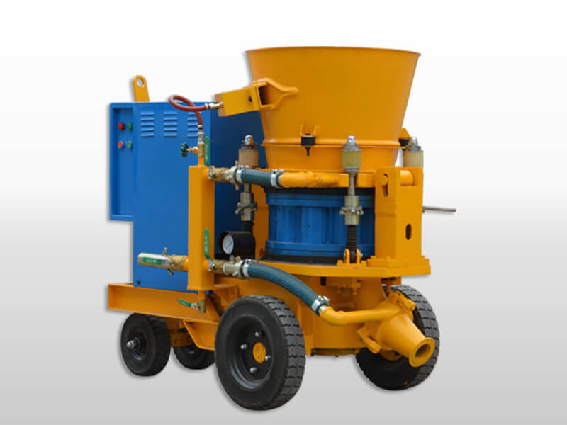 dry mix shotcreting machine