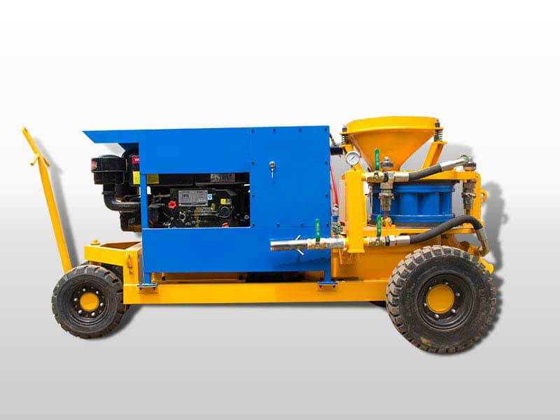 wet mix shotcrete machine