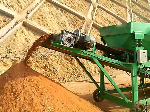 soil sieving machine application