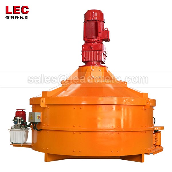 Automatic vertical shaft planetary concrete mixer