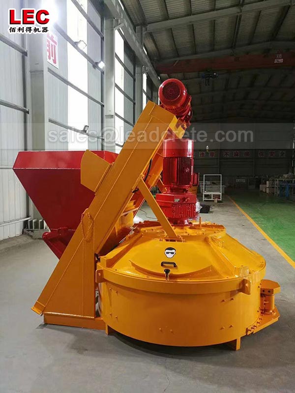 Concrete mixing vertical shaft concrete mixer castable pan mixer precast concrete mixer