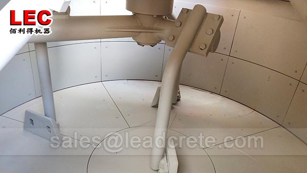Customized 1000 liter concrete pan mixer machine