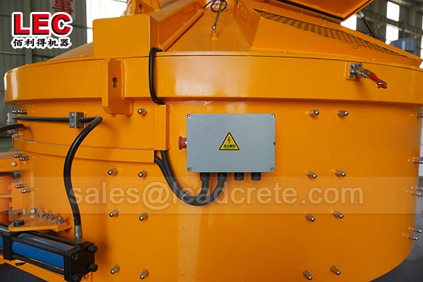 Durable concrete block mixer machine