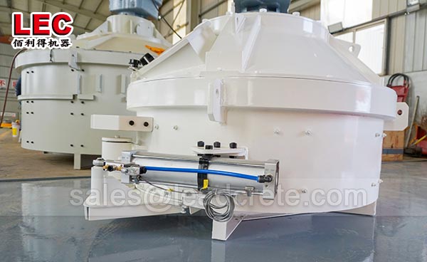 Easy to operate vertical shaft cement mixer