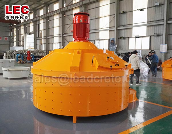 Equipment planetary concrete mixer