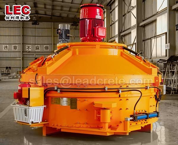 Factory supply 1000 liter concrete pan mixer machine