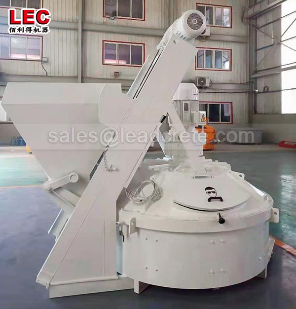 High efficiency brick mixer machine