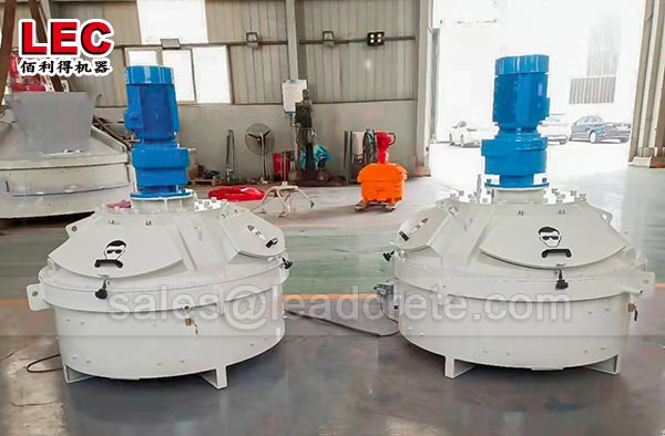 High homogeneity planetary concrete mixer