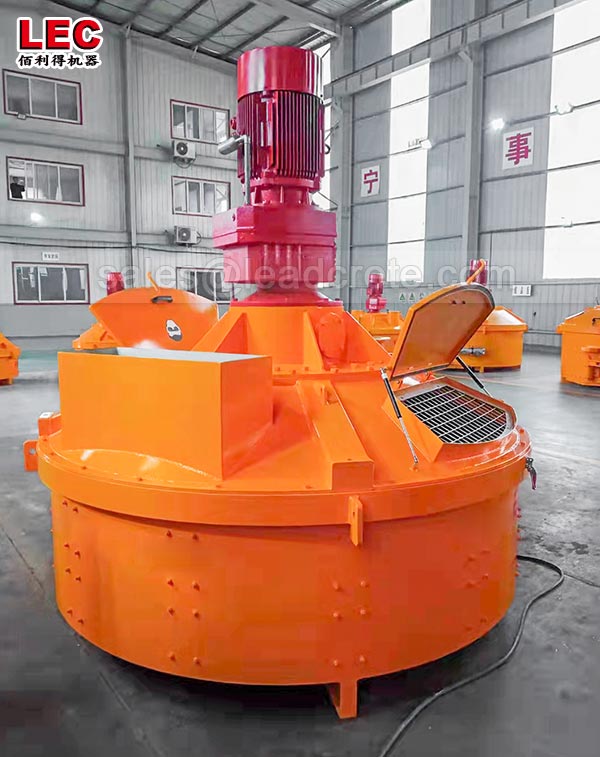 High operating efficiency concrete mixer