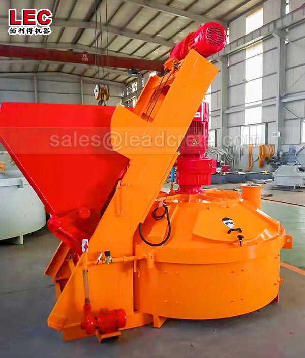 High operating efficiency planetary concrete mixer factory
