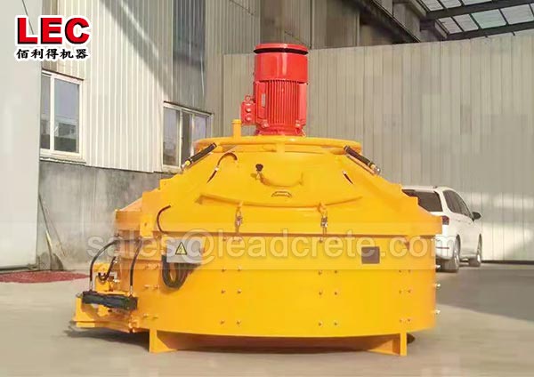 High operating efficiency planetary concrete mixer