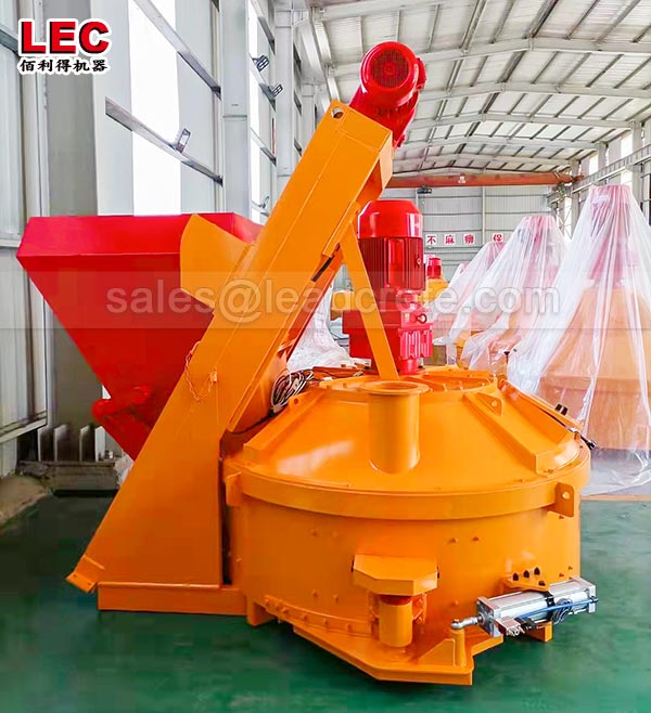 high performance concrete pan mixer manufacturers