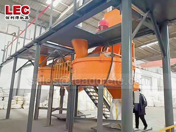 Hot sale vertical shaft planetary concrete mixer