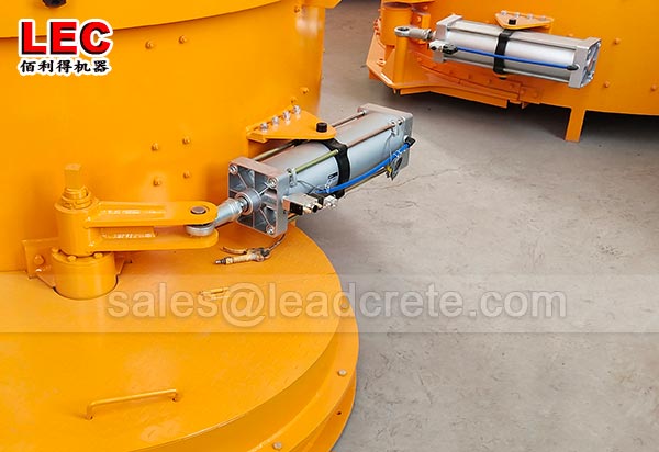 Hydraulic system concrete block mixer machine