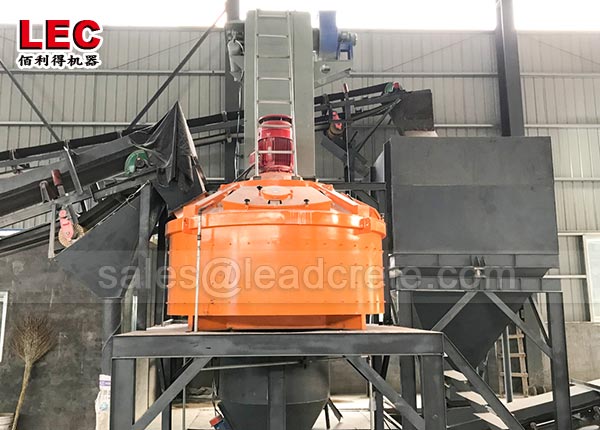 Made in China concrete pan mixer machine