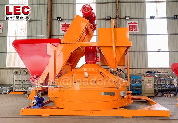 Made in China vertical shaft planetary concrete mixer