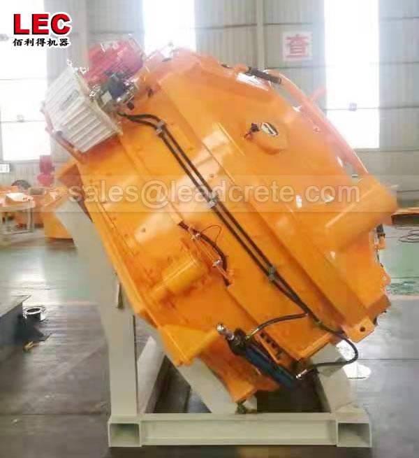 2.0cbm planetary concrete mixer for uhpc production