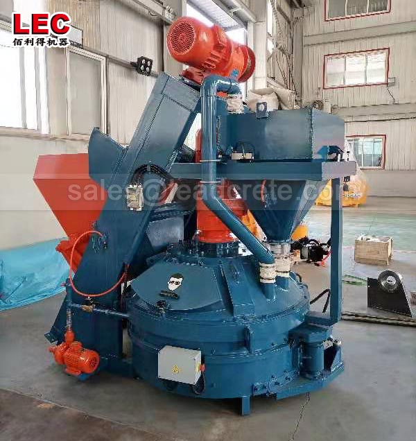 750 liter vertical-shaft planetary concrete mixer