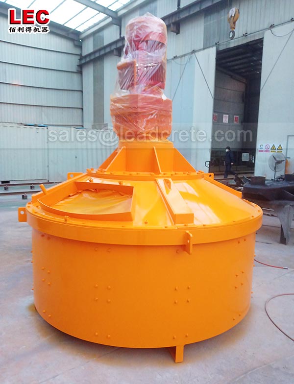 Planetary concrete mixer for lab