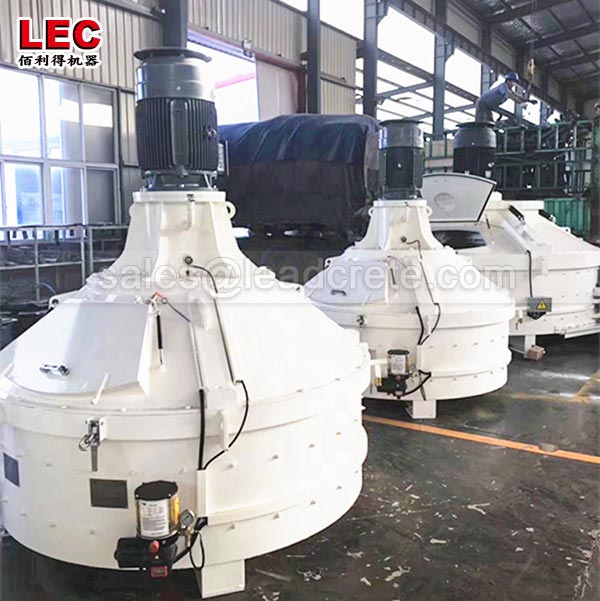 Customized pan concrete mixer for sale