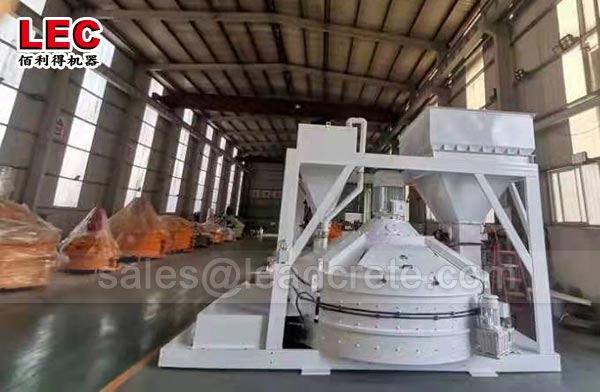 Dry hard concrete mixer vertical-shaft planetary concrete mixer