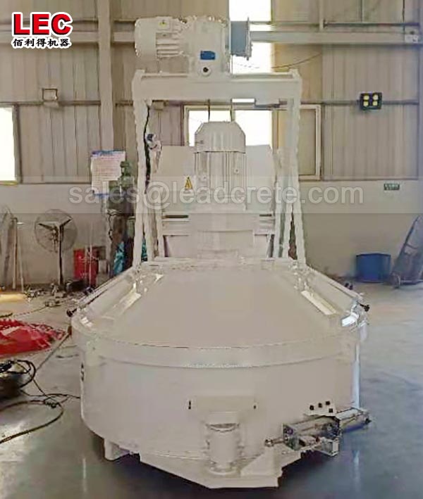 Electric portable concrete mixer