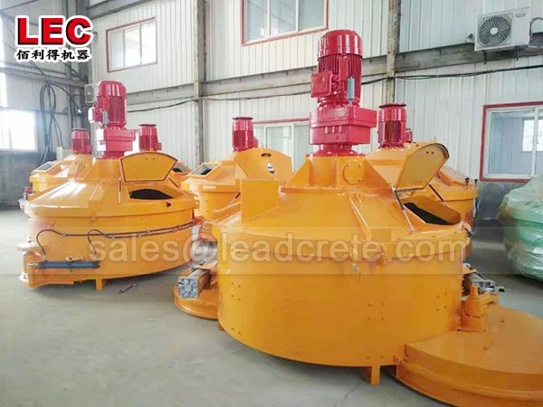 Electric small planetary concrete mixer