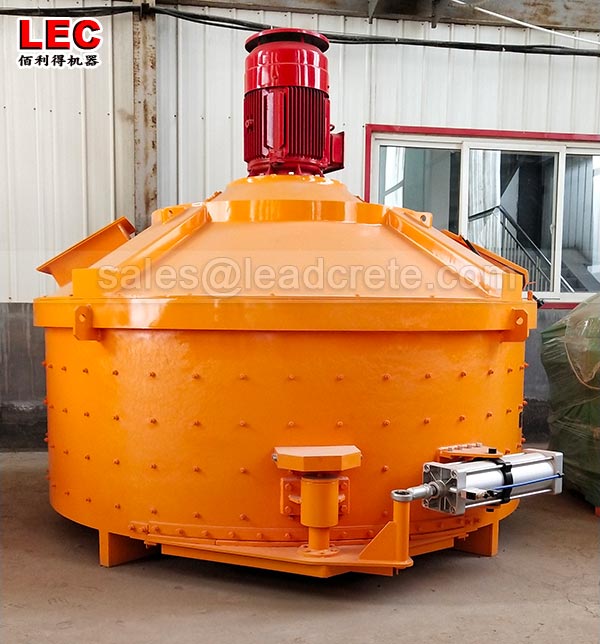 New designed vertical shaft planetary concrete mixer