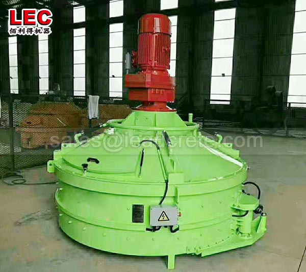 Pan concrete mixer machine