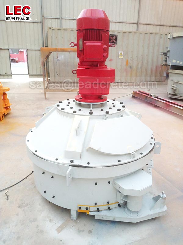 Planetary concrete mixer for construction