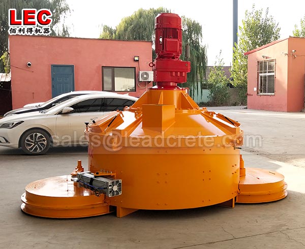 Planetary concrete mixer for lab