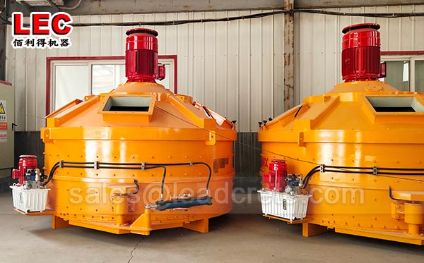 Planetary concrete mixer hydraulic