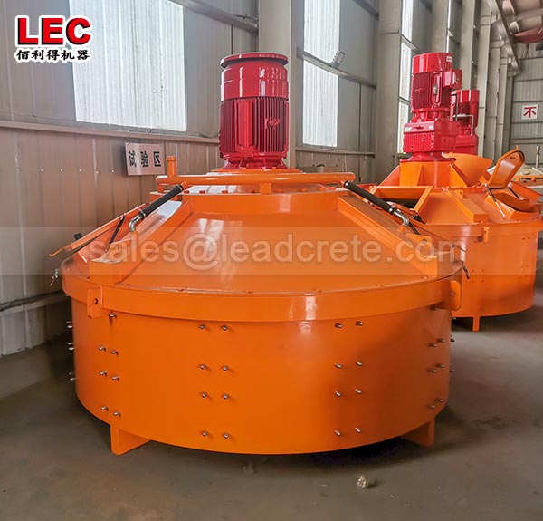 Planetary concrete mixers