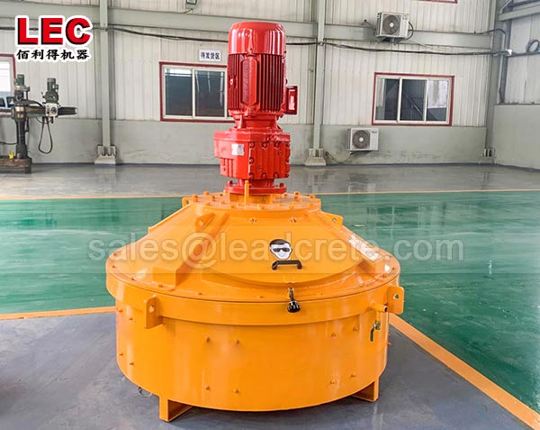 Planetary mixer for uhpc