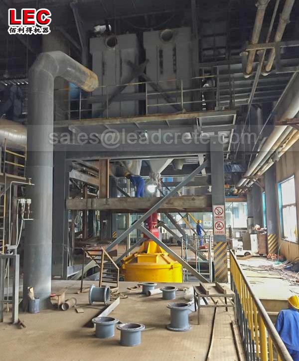 Planetary mixer used for concrete mixing plant