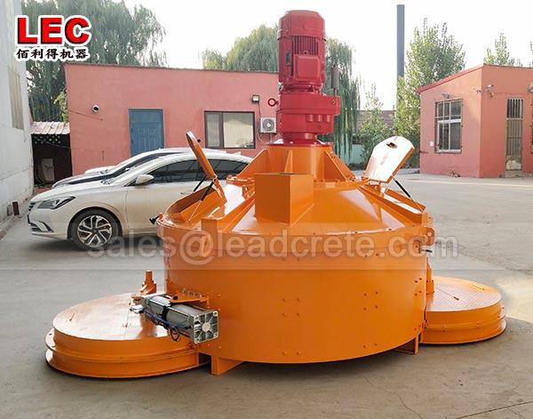 Portable concrete mixer