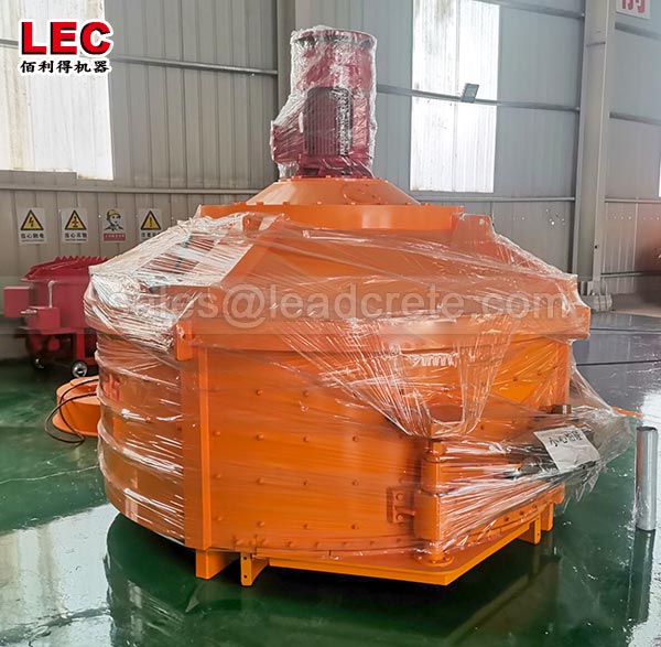 Production of a new type of vertical shaft planetary mixer