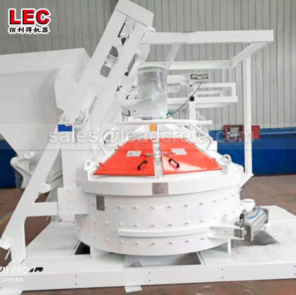 Easy operate planetary concrete mixer